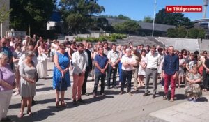 Attentat à Nice. Près de 150 Lorientais respectent la minute de silence