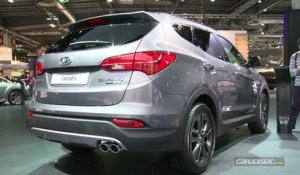 La Hyundai Santa Fe en direct du Mondial 2012