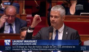 Nouvel échange musclé entre Valls et Wauquiez à l'Assemblée nationale