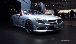 En direct du salon de Genève 2012 - La vidéo de la Mercedes SL