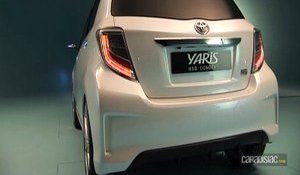 Toyota Yaris Hybride HSD Concept en avant première de Genève