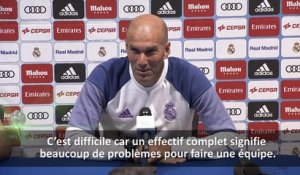 Real Madrid - Zidane : ''Content de l’effectif''