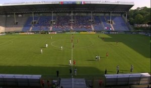 Foot - Euro U19 - Bleus : Le premier but de Mbappe contre le Portugal