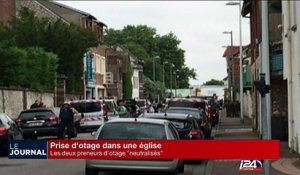France : prise d'otage dans une église, les preneurs d'otage "neutralisés"