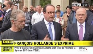 Attentat de Saint-Etienne-du-Rouvray - François Hollande : "Nous sommes face à une épreuve de plus"