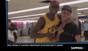 Paul Pogba et Antoine Griezmann s’éclatent ensemble en vacances à Miami (Vidéo)