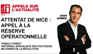 Attentat de Nice : appel à la réserve opérationnelle