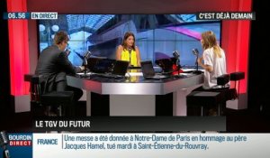 La chronique de Delphine Sabattier: A quoi ressemblera le TGV du futur ? - 28/07