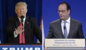 Hollande vs Trump: "La France sera toujours la France!"