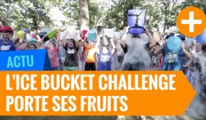 Le Ice Bucket Challenge porte ses fruits !