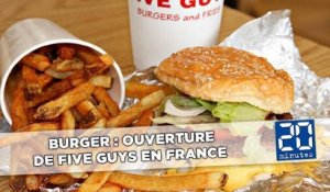 Burger: Ouverture de Five Guys en France