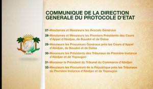 Communiqué officiel pour la célébration de l'an 56 de la Côte d'Ivoire