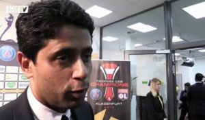 Al-Khelaïfi: "Une grande victoire du PSG contre Lyon"
