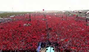 Erdogan convoque un rassemblement géant à Istanbul