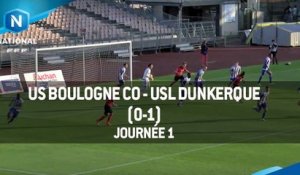 J1 : US BOULOGNE CO - USL DUNKERQUE (0-1), LE RÉSUMÉ