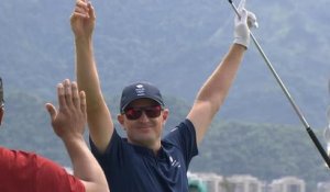 Jeux Olympiques 2016 - Golf - Le superbe trou en un de Justin Rose