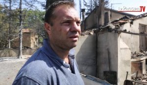 Incendie aux portes de Marseille: «ma maison a entièrement brulé»