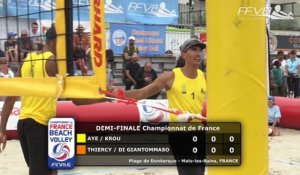 [Replay] Beach Volley Finale du Championnat de France - Dunkerque - Demi-Finale Homme 2