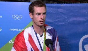 Jeux Olympiques 2016 - Tennis - Interview d'Andy Murray