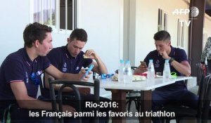Rio-2016: les Français parmi les favoris pour le triathlon