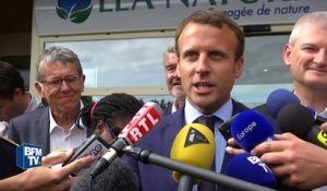 Macron sur le livre de Hollande: "Je n'ai jamais été dans le commentaire politique"