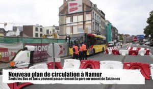 Nouveau plan de circulation à Namur
