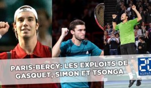Paris-Bercy: Les exploits de Tsonga, Gasquet et Simon