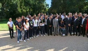 JO - Tous sports : La délégation française des JO reçue à l'Elysée