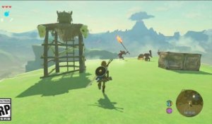 The Legend of Zelda : Breath of the Wild - Trailer de Gameplay : Armes
