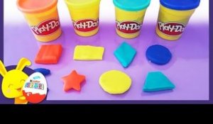 Apprendre les formes avec la pâte à modeler Play-Doh - Titounis - Touni Toys
