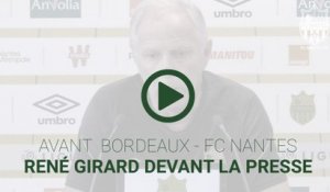FCGB-FCN : René Girard devant la presse