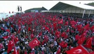 Turquie: Erodgan inaugure un troisième pont au dessus du Bosphore