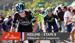 Résumé - Étape 8 (Villalpando /  La Camperona. Valle de Sabero) - La Vuelta a España 2016