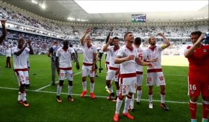 Girondins de Bordeaux / Nantes : les joueurs remercient leurs supporters