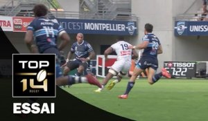 TOP 14 ‐ Essai Peceli YATO (ASM) – Montpellier-Clermont – J2 – Saison 2016/2017