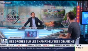 24h dans la Tech: Des drones vont survoler les Champs-Élysées dimanche - 01/09