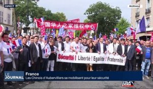 Les Chinois manifestent contre le racisme