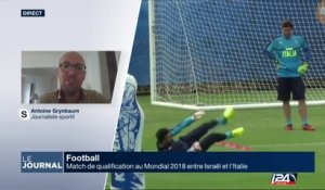 Match Israël - Italie pour les qualifications du Mondial 2018