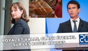 Royal et Valls, clash permanent sur le dossier des boues rouges