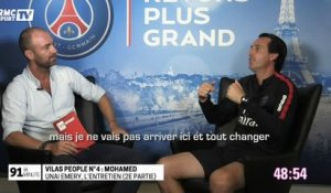 PSG - Unai Emery se confie à Christophe Dugarry partie 2