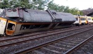 Un train déraille en Espagne - 9 sept 2016