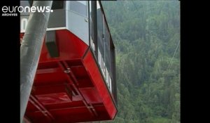 France : 33 touristes coincés dans un téléphérique