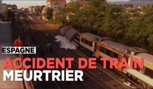 Espagne : au moins quatre morts dans un accident de train