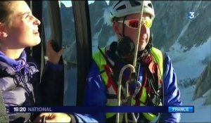 Mont-Blanc : 33 touristes ont passé la nuit à 3 500m d'altitude