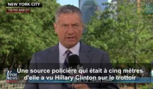 Hilary Clinton a quitté précipitamment les commémorations du 11 septembre