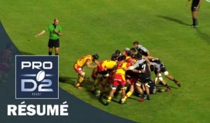 PRO D2 - Résumé Perpignan-Dax: 14-16 - J03 - Saison 2016/2017