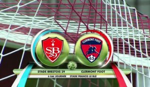 Résumé de Stade Brestois 29 - Clermont Foot 63