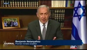 Netanyahou dénonce "un nettoyage ethnique" juifs par les Palestiniens