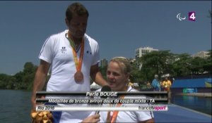 Aviron (2 de couple mixte) : Médaille de Bronze pour Stéphane Tardieu et Perle Bouge
