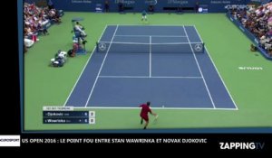 US Open 2016 : Stan Wawrinka bat Novak Djokovic, revivez le point fou de la finale (Vidéo)